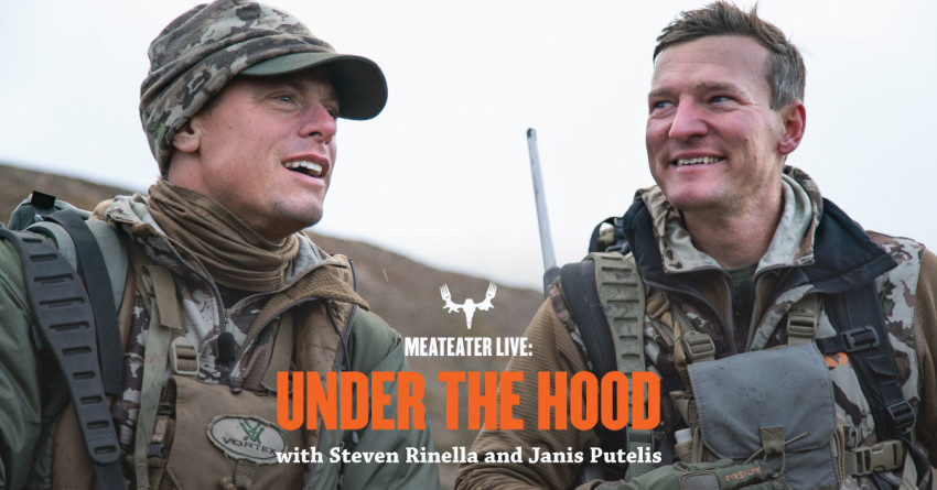 SALT LAKE CITY-MeatEater: Under the Hood with Steven Rinella and Janis Putelis