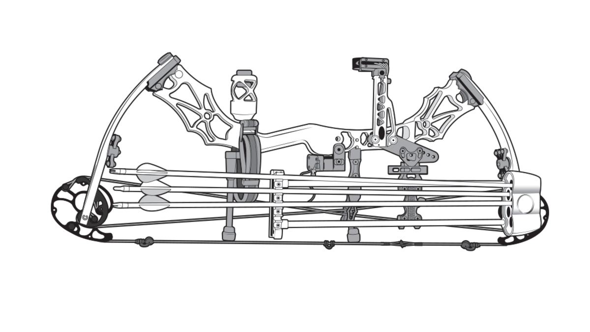 Bow and online arrow hunting equipment
