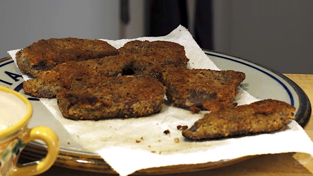 Pan-Fried Venison Tongue 