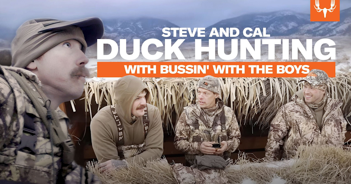 Duck Hunting with Steve, Cal, and the Bussin' with the Boys Crew ...