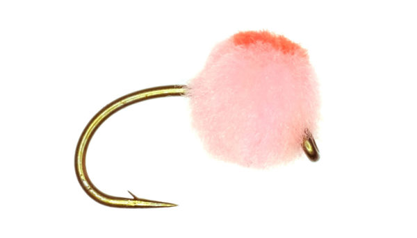 10 Barbell Egg Sucking Leech, Pink Salmon Steelhead Trout Fly Fishing