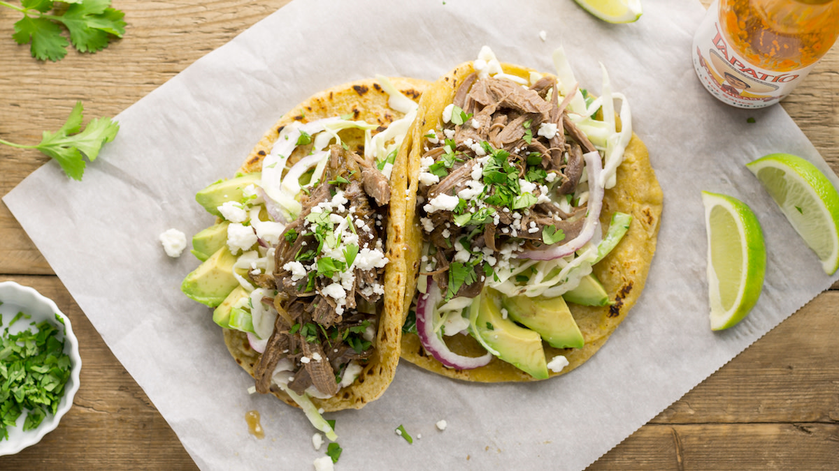 Tequila Turkey Tacos