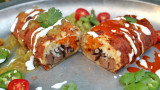 Venison Steak Chimichanga