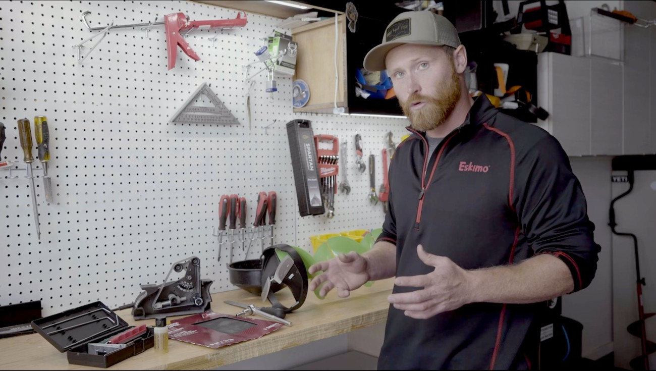 Video: How to Sharpen Ice Auger Blades