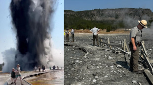 Hydrothermal Explosion at Yellowstone National Park Sends Tourists Running 