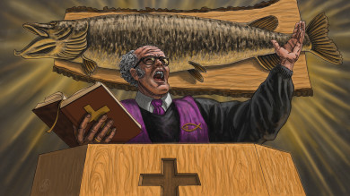 The Case of the Muskie-Stealing Preacher