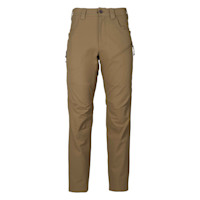 Men's 308 pant — tan soft-shell hunting pants with belt loops and zippered thigh pocket