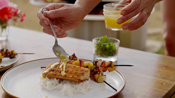 Seared Fish with Miso Butter