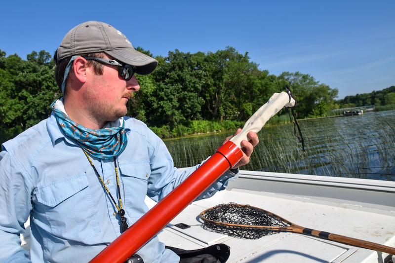 8' Fly Fishing Rod W/ Homemade PVC Tube Case