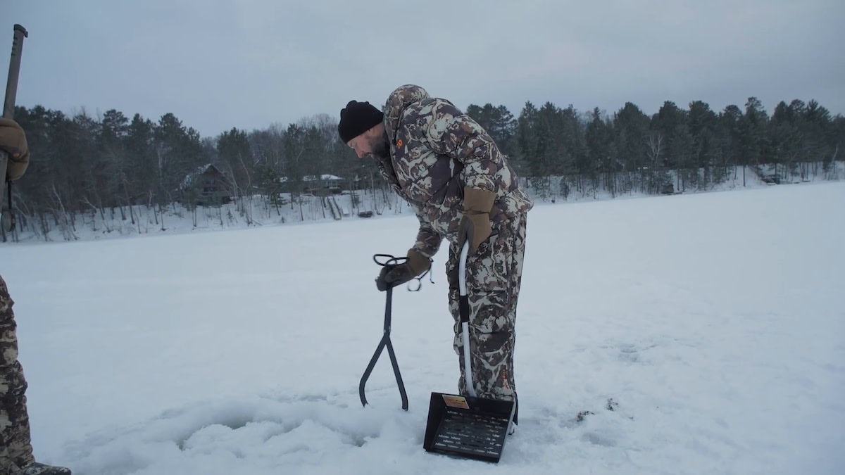 Cutting through options of making holes for ice-fishing • Nebraskaland  Magazine