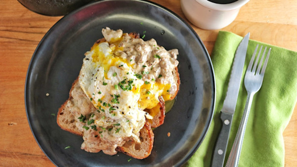 Venison Shit on a Shingle