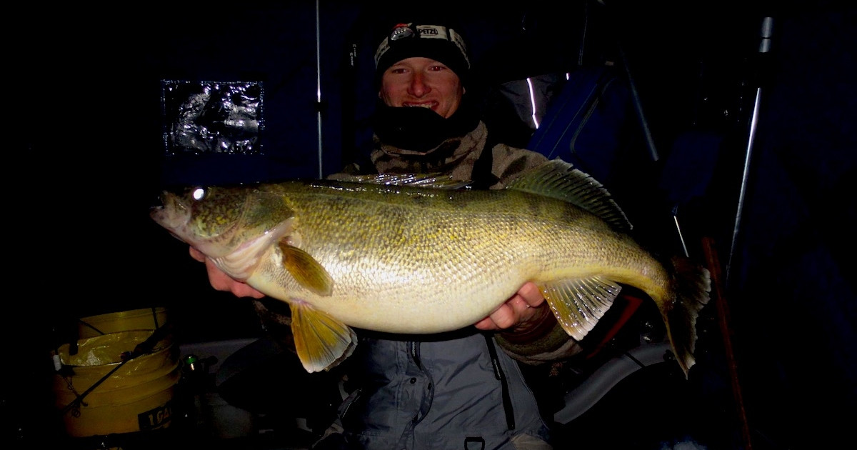 Safety considerations when you ice fish at night