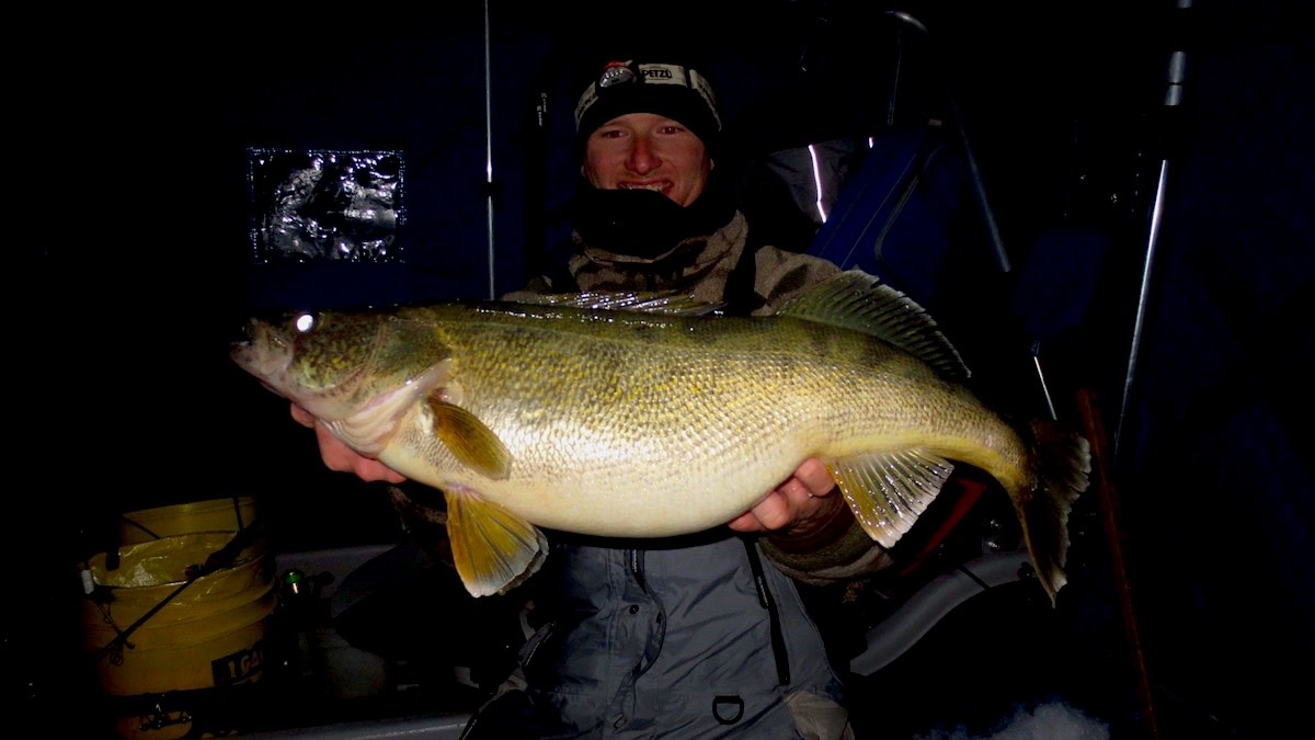 Ice Fishing For River Walleye – Simple Fishing