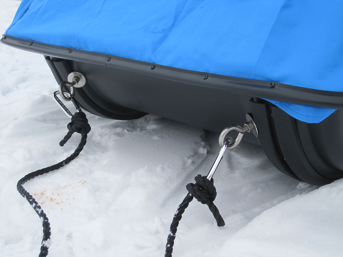ATV or Snowmobile Tow Hitch Mount for Large Pull Behind Sled, Porable Ice  Fishing House/Shanty