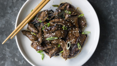 Venison Heart Bulgogi