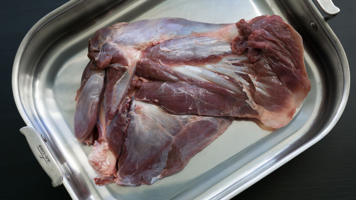 Raw Lamb Fat Cut Into Image & Photo (Free Trial)