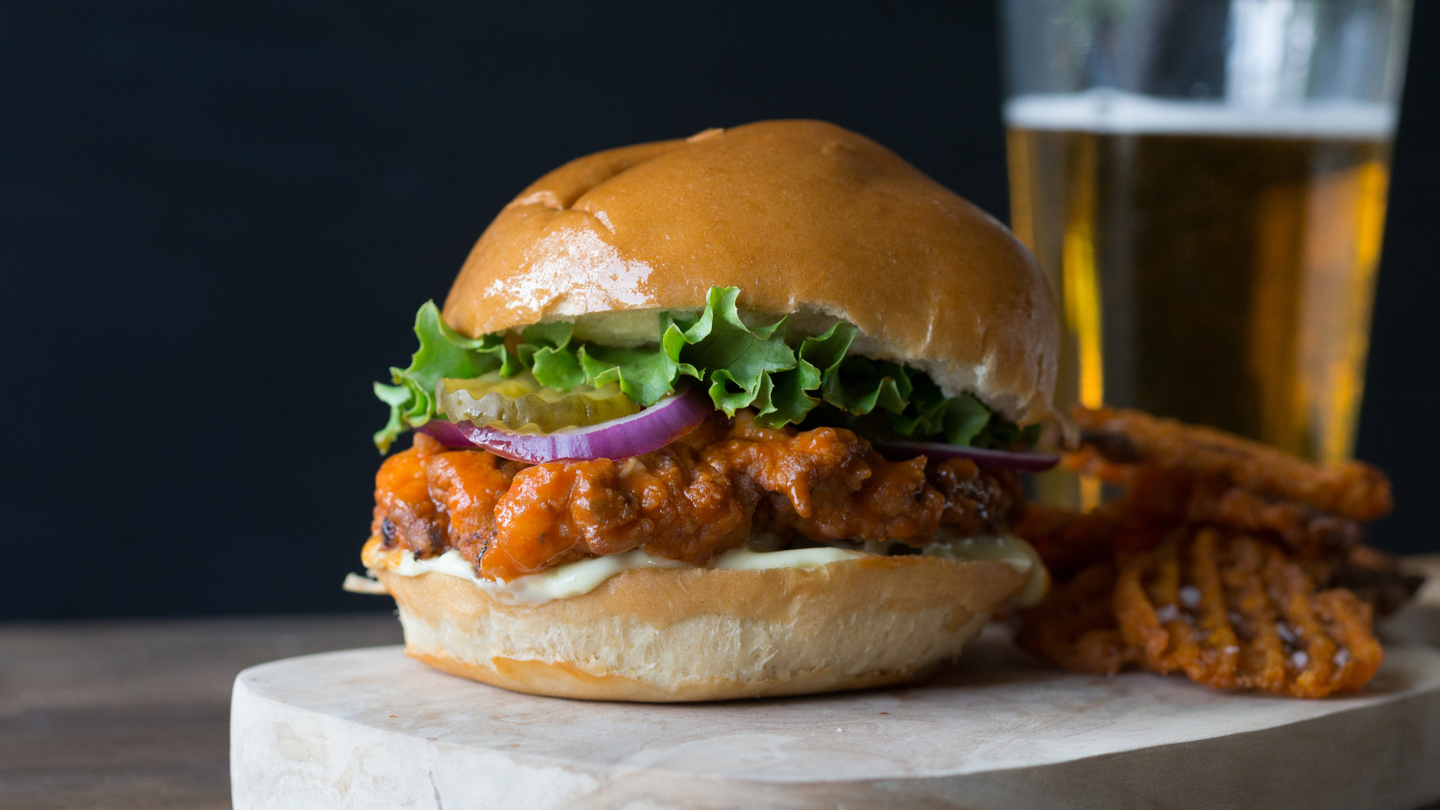 Buffalo Turkey Sandwiches-image