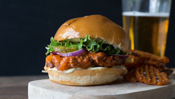 Buffalo Turkey Sandwiches