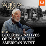 THE AMERICAN WEST with Dan Flores — Ep.40; man speaking into microphone