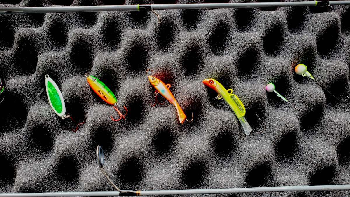 Ice fishing deals walleye lures