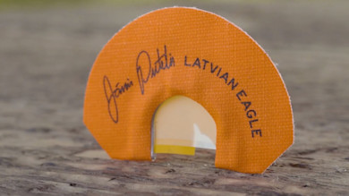 Janis Demos the Latvian Eagle Diaphragm Call | MeatEater x Phelps