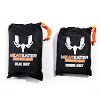 MeatEater grocery bags, ELK SET (left) and DEER SET (right)