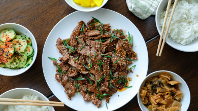 Grilled Venison Bulgogi 