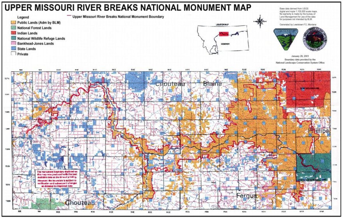 Trophy Country:  The Missouri River Breaks, Montana