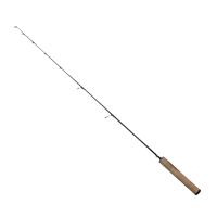 Ubersweet® Mini Ice Fishing Rod Ceramic Guide Heavy Duty Freshwater Winter Fishing  Rod (2 Sections 51cm)