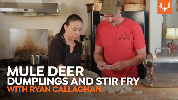 Mule Deer Dumplings and Stir Fry with Linda Huang and Ryan Callaghan