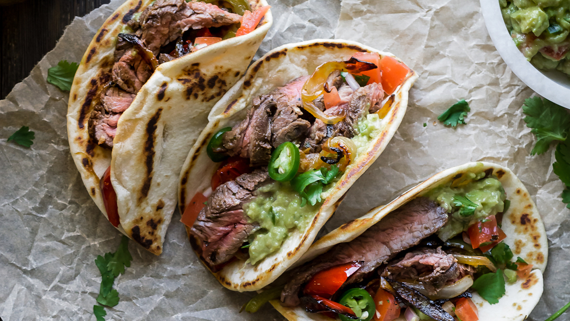 Top round 2024 steak tacos