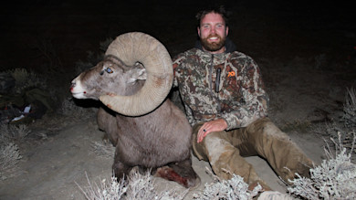 North Dakota Hunter Shoots Pending State Record Bighorn Ram