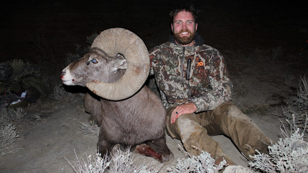 North Dakota Hunter Shoots Pending State Record Bighorn Ram