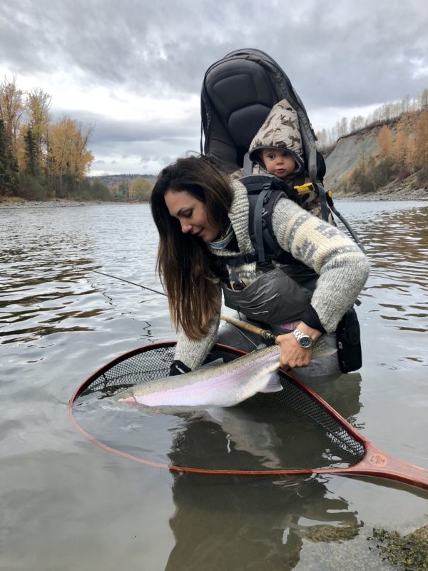 What I've Learned Fly Fishing with a Baby