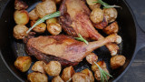 Roasted Duck Legs and Potatoes