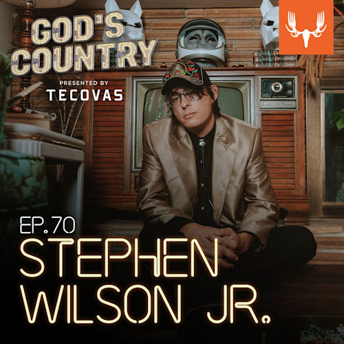 GOD'S COUNTRY; PRESENTED BY TECOVAS; EP.70 STEPHEN WILSON JR. — man seated in vintage room