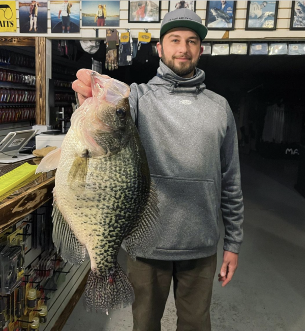 California Has a New State Record Black Crappie