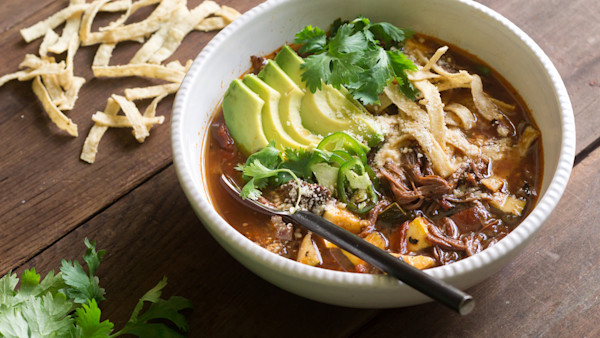 Smoked Venison Tortilla Soup