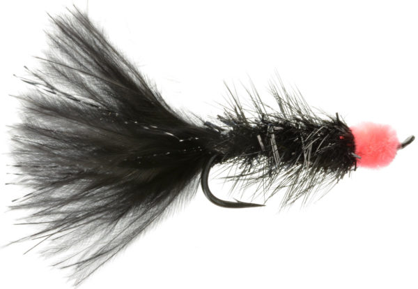 2 Flies, Size 12, Hard Red Egg Fly Fishing Flies