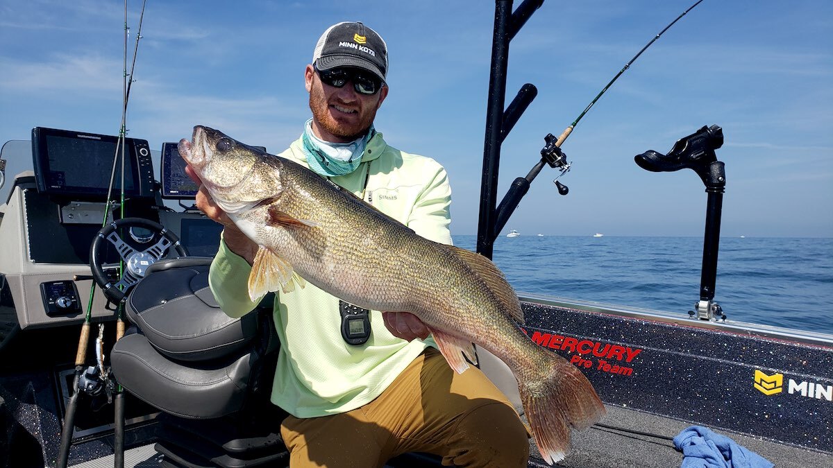 how deep to catch walleye in new york fishing planet