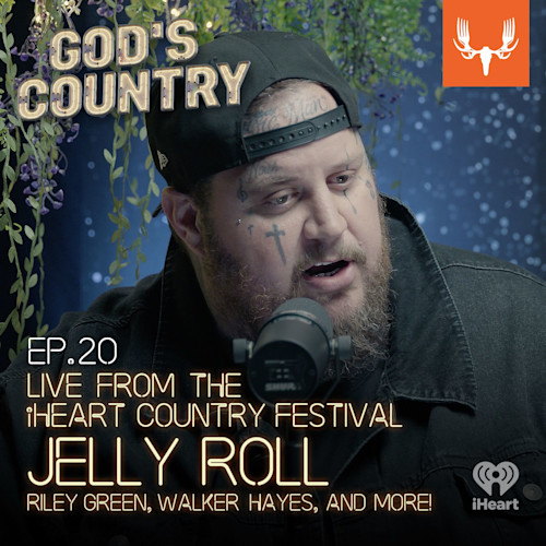 GOD'S COUNTRY EP.20 LIVE FROM THE iHEART COUNTRY FESTIVAL — man with face tattoos speaking into microphone