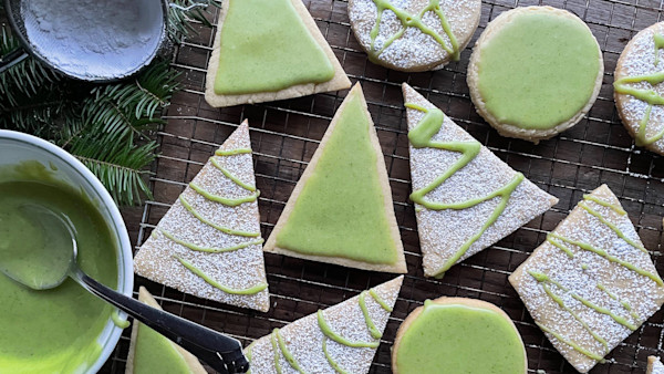 Conifer Sugar Cookies