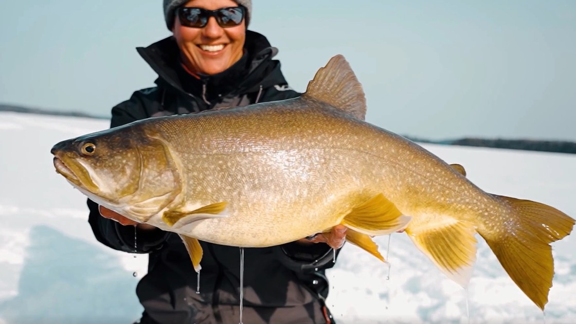Ice Fishing Jigs working for Lake Trout in May – Nature Into Action