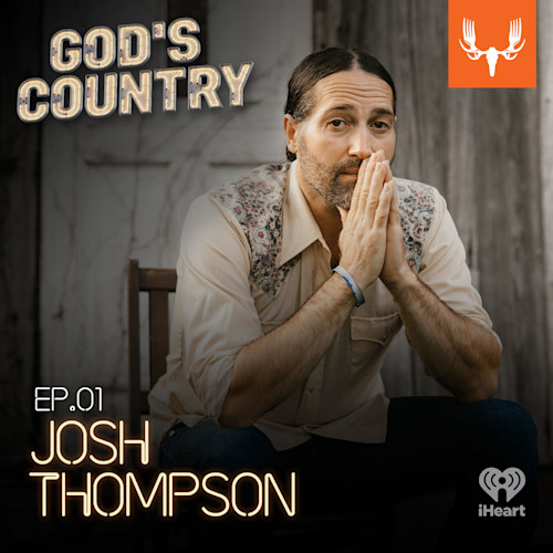 GOD'S COUNTRY — JOSH THOMPSON EP.01; bearded man seated with hands clasped
