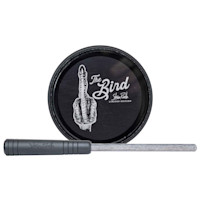 Turkey pot call and striker labeled "The Bird" Steven Rinella Limited Edition