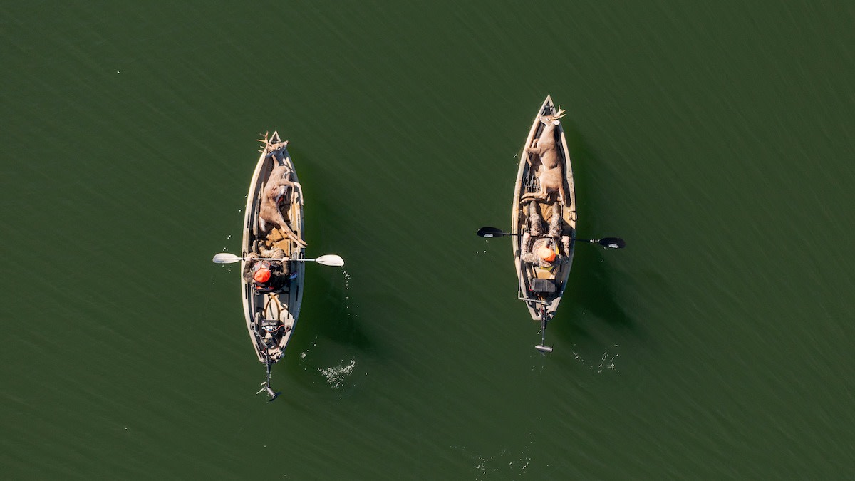 Boating for Whitetail Bucks