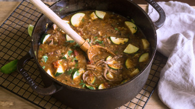 Southwestern Turkey Soup