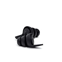 Pair of black Impulse Hear Pro electronic earplugs