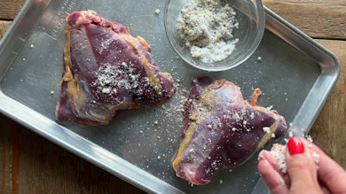 Curing Turkey Thighs for Confit.JPG