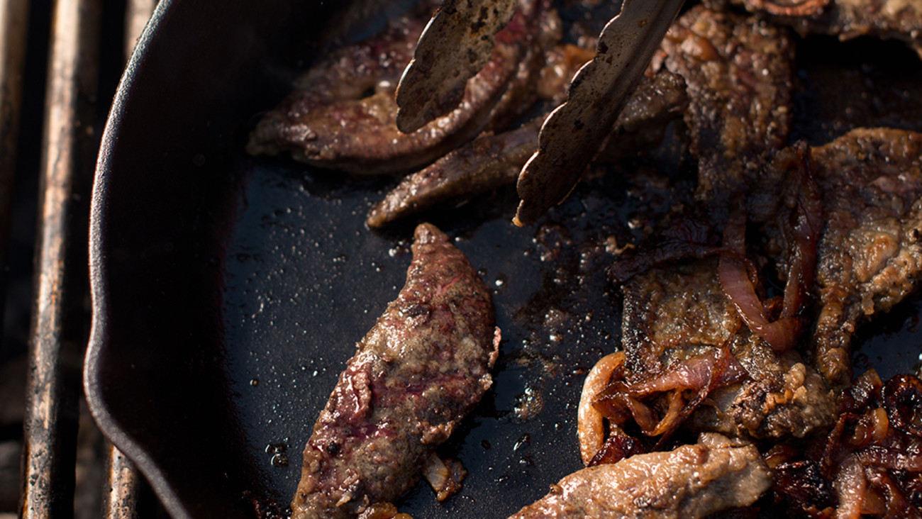 Wild Game Liver and Onions Recipe MeatEater Cook